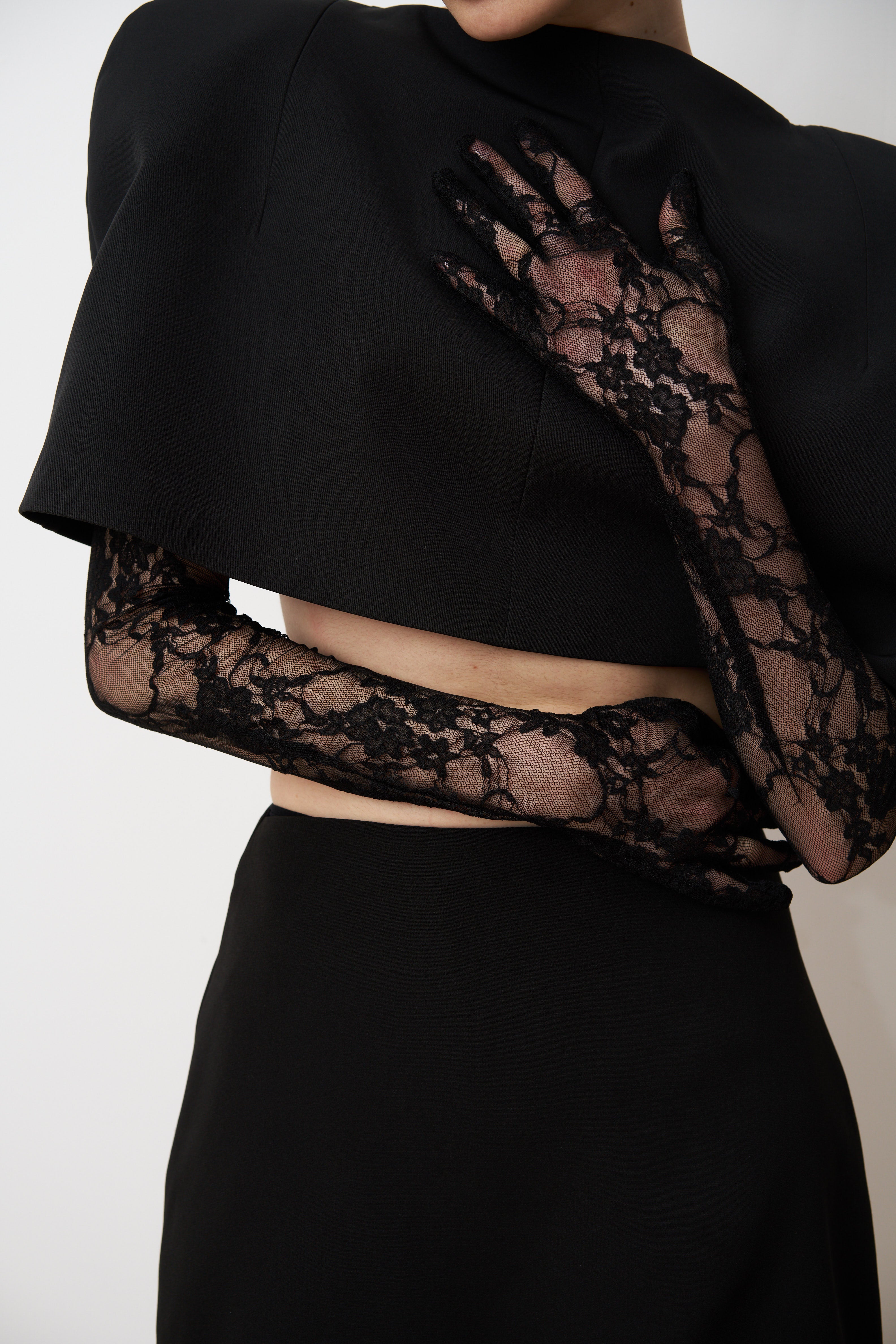 MARGOT Lace opera gloves