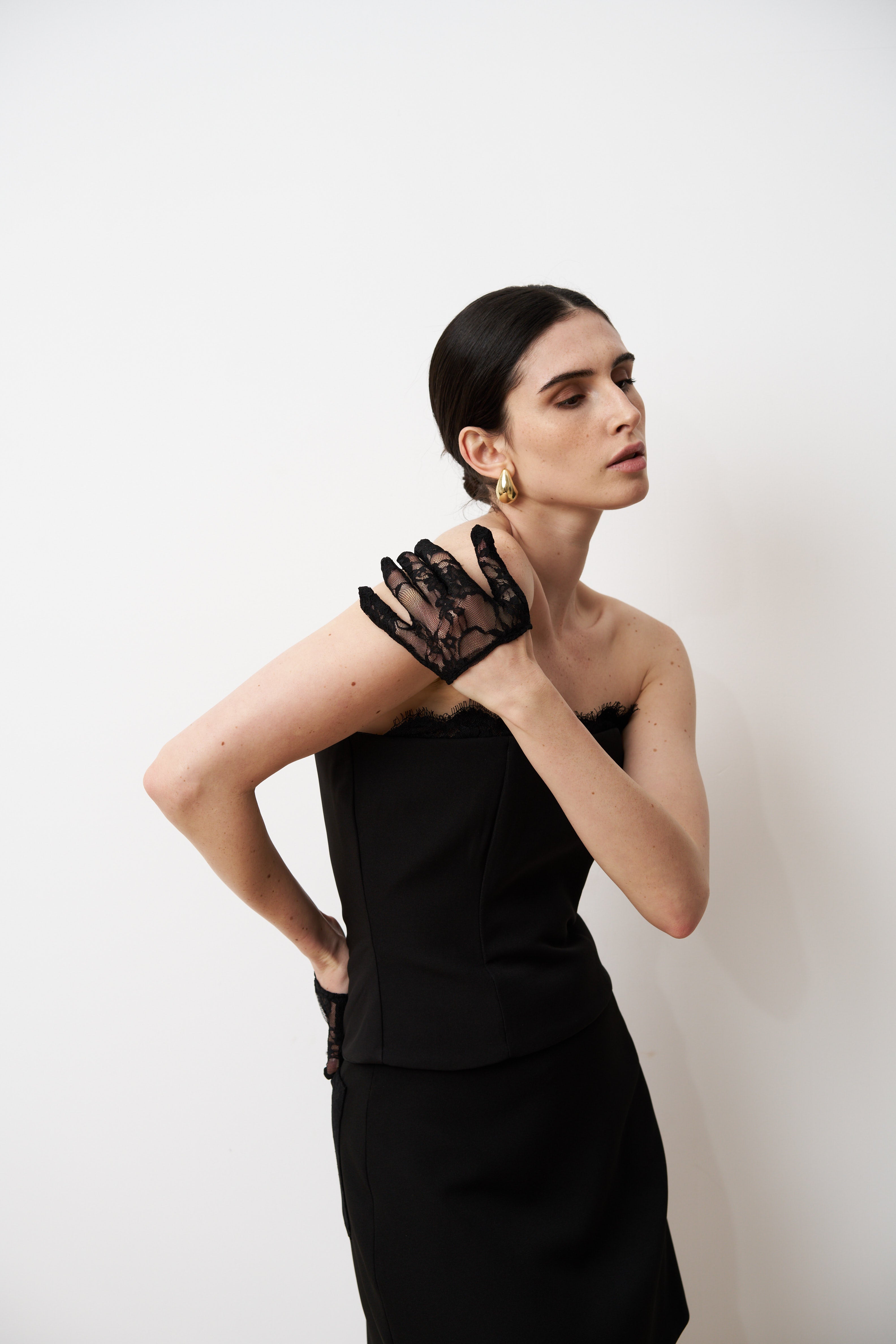 ELISE Contour lace gloves