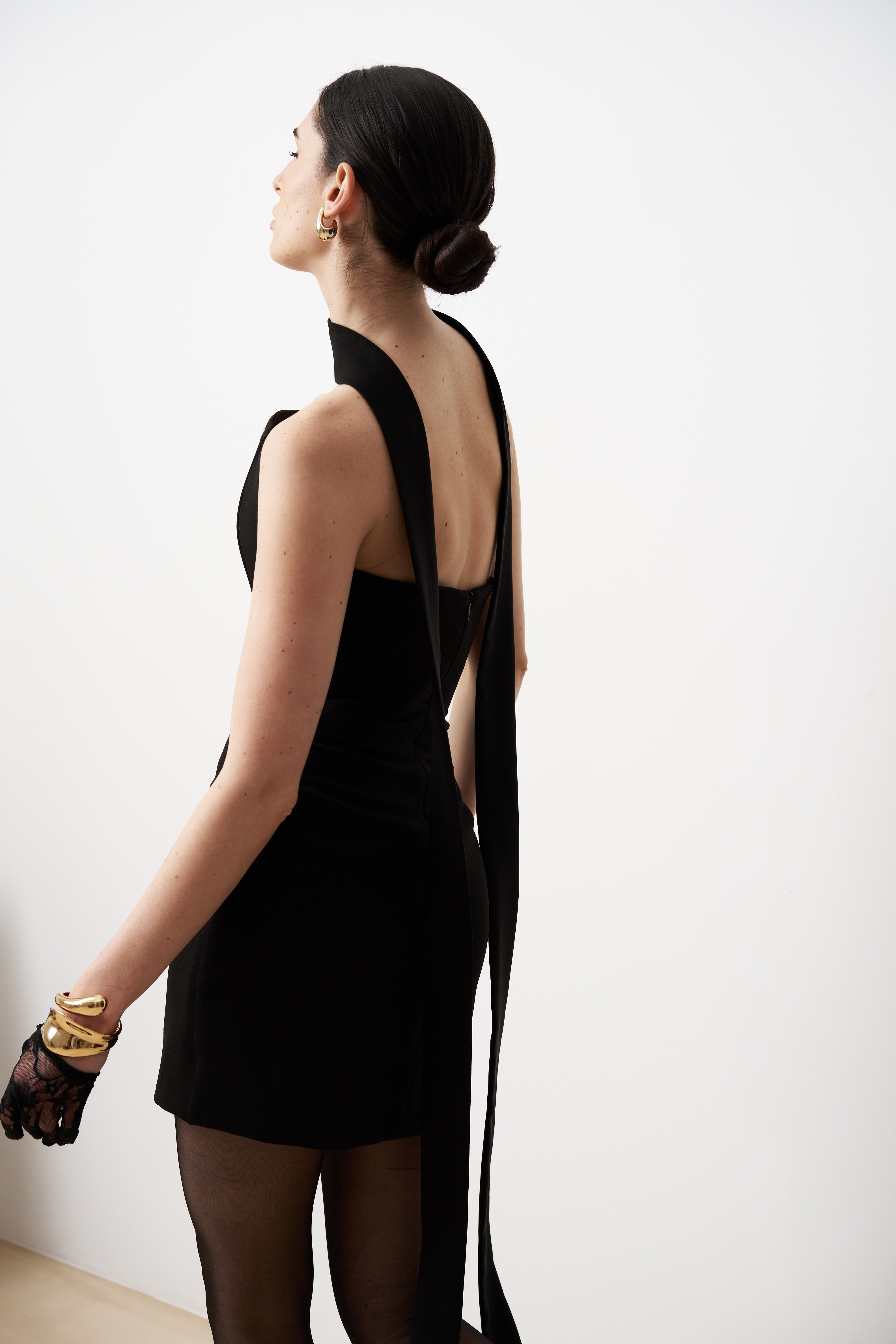 AYA Strapless mini dress