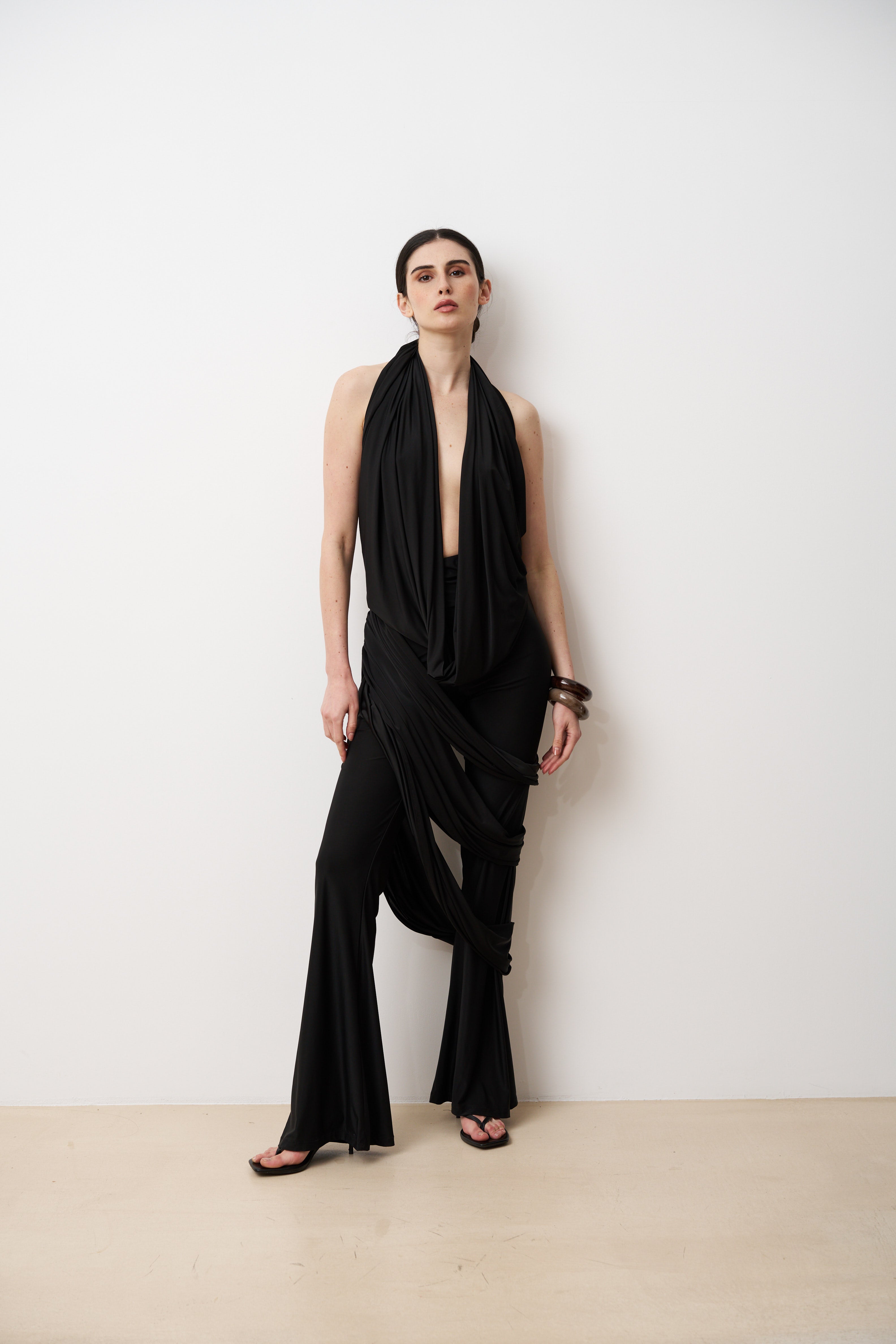 NOMA Draped flared pants